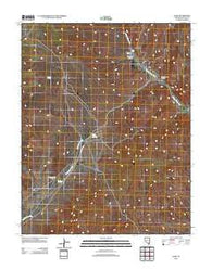 Elgin Nevada Historical topographic map, 1:24000 scale, 7.5 X 7.5 Minute, Year 2012