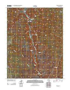 Elgin NE Nevada Historical topographic map, 1:24000 scale, 7.5 X 7.5 Minute, Year 2012