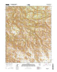Elgin SW Nevada Current topographic map, 1:24000 scale, 7.5 X 7.5 Minute, Year 2015