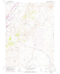 Elko East Nevada Historical topographic map, 1:24000 scale, 7.5 X 7.5 Minute, Year 1962