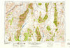 Elko Nevada Historical topographic map, 1:250000 scale, 1 X 2 Degree, Year 1958