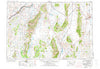 Elko Nevada Historical topographic map, 1:250000 scale, 1 X 2 Degree, Year 1955