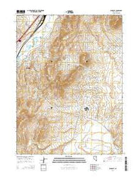 Elko East Nevada Current topographic map, 1:24000 scale, 7.5 X 7.5 Minute, Year 2014