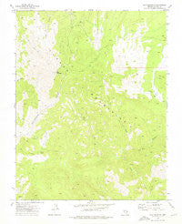 Ella Mountain Nevada Historical topographic map, 1:24000 scale, 7.5 X 7.5 Minute, Year 1973