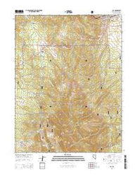 Ely Nevada Current topographic map, 1:24000 scale, 7.5 X 7.5 Minute, Year 2014