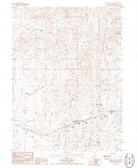 Emigrant Pass Nevada Historical topographic map, 1:24000 scale, 7.5 X 7.5 Minute, Year 1986