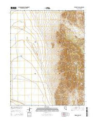 Emigrant Peak Nevada Current topographic map, 1:24000 scale, 7.5 X 7.5 Minute, Year 2014