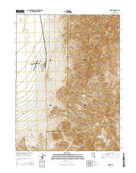 Empire Nevada Current topographic map, 1:24000 scale, 7.5 X 7.5 Minute, Year 2014
