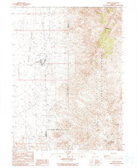 Empire Nevada Historical topographic map, 1:24000 scale, 7.5 X 7.5 Minute, Year 1990