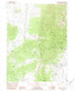 Exchequer Spring Nevada Historical topographic map, 1:24000 scale, 7.5 X 7.5 Minute, Year 1982