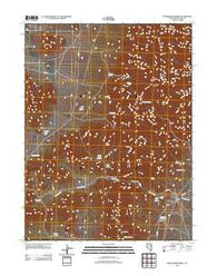 Exchequer Spring Nevada Historical topographic map, 1:24000 scale, 7.5 X 7.5 Minute, Year 2012