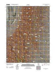 Fagin Mountain Nevada Historical topographic map, 1:24000 scale, 7.5 X 7.5 Minute, Year 2012