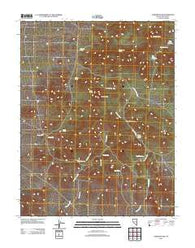 Fairview Peak Nevada Historical topographic map, 1:24000 scale, 7.5 X 7.5 Minute, Year 2012