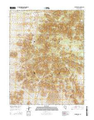 Fairview Peak Nevada Current topographic map, 1:24000 scale, 7.5 X 7.5 Minute, Year 2015