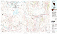 Fallon Nevada Historical topographic map, 1:100000 scale, 30 X 60 Minute, Year 1979