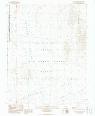 Fallout Hills NW Nevada Historical topographic map, 1:24000 scale, 7.5 X 7.5 Minute, Year 1989