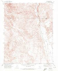 Farrier Nevada Historical topographic map, 1:24000 scale, 7.5 X 7.5 Minute, Year 1969
