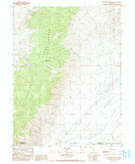 Fencemaker Pass Nevada Historical topographic map, 1:24000 scale, 7.5 X 7.5 Minute, Year 1990
