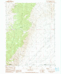 Fencemaker Pass Nevada Historical topographic map, 1:24000 scale, 7.5 X 7.5 Minute, Year 1990