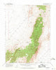 Fencemaker Nevada Historical topographic map, 1:62500 scale, 15 X 15 Minute, Year 1961
