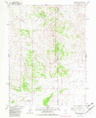 Ferber Peak Nevada Historical topographic map, 1:24000 scale, 7.5 X 7.5 Minute, Year 1982