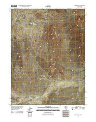 Ferber Peak Nevada Historical topographic map, 1:24000 scale, 7.5 X 7.5 Minute, Year 2011