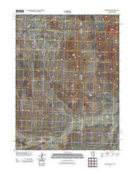 Ferber Peak Nevada Historical topographic map, 1:24000 scale, 7.5 X 7.5 Minute, Year 2012