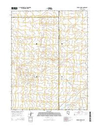Ferber Peak SE Nevada Current topographic map, 1:24000 scale, 7.5 X 7.5 Minute, Year 2015