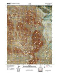 Ferguson Flat Nevada Historical topographic map, 1:24000 scale, 7.5 X 7.5 Minute, Year 2011