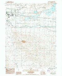 Fernley East Nevada Historical topographic map, 1:24000 scale, 7.5 X 7.5 Minute, Year 1985
