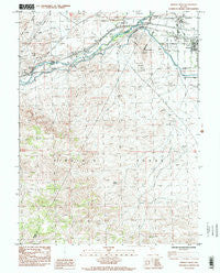 Fernley West Nevada Historical topographic map, 1:24000 scale, 7.5 X 7.5 Minute, Year 1985