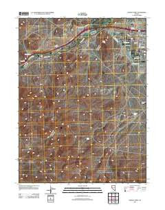 Fernley West Nevada Historical topographic map, 1:24000 scale, 7.5 X 7.5 Minute, Year 2011