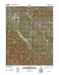 Fife Mountain Nevada Historical topographic map, 1:24000 scale, 7.5 X 7.5 Minute, Year 2012