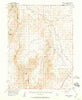 Fireball Ridge Nevada Historical topographic map, 1:62500 scale, 15 X 15 Minute, Year 1957