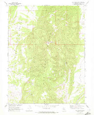 Fish Springs SE Nevada Historical topographic map, 1:24000 scale, 7.5 X 7.5 Minute, Year 1968