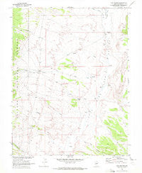 Fish Springs Nevada Historical topographic map, 1:24000 scale, 7.5 X 7.5 Minute, Year 1968