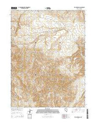 Fish Creek Basin Nevada Current topographic map, 1:24000 scale, 7.5 X 7.5 Minute, Year 2014