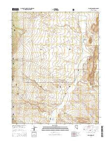 Fish Springs Nevada Current topographic map, 1:24000 scale, 7.5 X 7.5 Minute, Year 2014