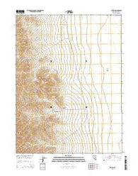 Fitting Nevada Current topographic map, 1:24000 scale, 7.5 X 7.5 Minute, Year 2014