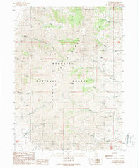 Five Fingers Nevada Historical topographic map, 1:24000 scale, 7.5 X 7.5 Minute, Year 1988