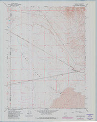Flanigan Nevada Historical topographic map, 1:24000 scale, 7.5 X 7.5 Minute, Year 1964