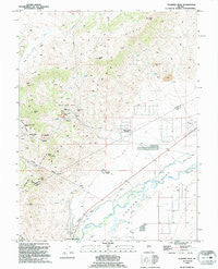 Flowery Peak Nevada Historical topographic map, 1:24000 scale, 7.5 X 7.5 Minute, Year 1994