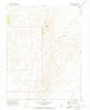 Fossil Peak Nevada Historical topographic map, 1:24000 scale, 7.5 X 7.5 Minute, Year 1970