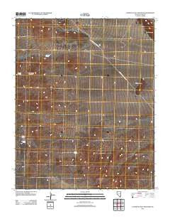 Fourth of July Mountain Nevada Historical topographic map, 1:24000 scale, 7.5 X 7.5 Minute, Year 2012