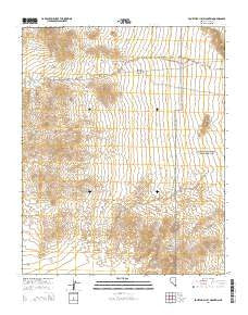 Fourth of July Mountain Nevada Current topographic map, 1:24000 scale, 7.5 X 7.5 Minute, Year 2014