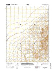 Franklin Lake SE Nevada Current topographic map, 1:24000 scale, 7.5 X 7.5 Minute, Year 2015