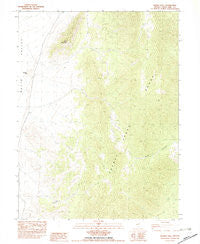 Franks Well Nevada Historical topographic map, 1:24000 scale, 7.5 X 7.5 Minute, Year 1982
