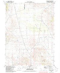 Fraser Flat Nevada Historical topographic map, 1:24000 scale, 7.5 X 7.5 Minute, Year 1980