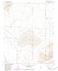 Frenchman Flat Nevada Historical topographic map, 1:24000 scale, 7.5 X 7.5 Minute, Year 1960