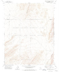 Frenchman Lake SE Nevada Historical topographic map, 1:24000 scale, 7.5 X 7.5 Minute, Year 1973